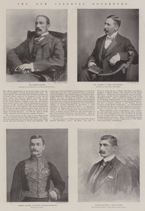 The New Colonial Governors by English Photographer