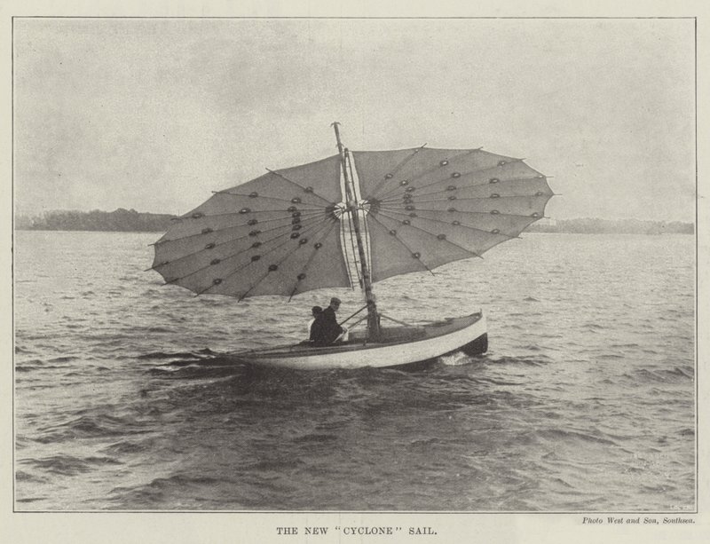 The New Cyclone Sail by English Photographer