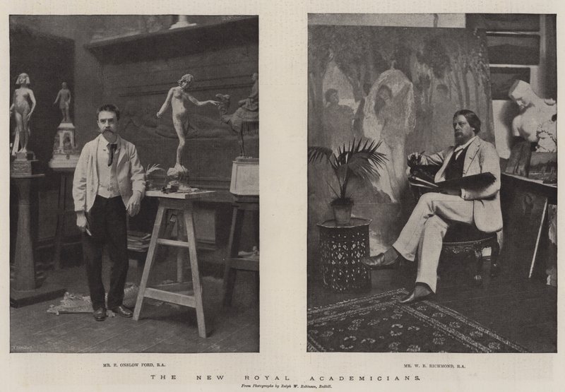 The New Royal Academicians by English Photographer