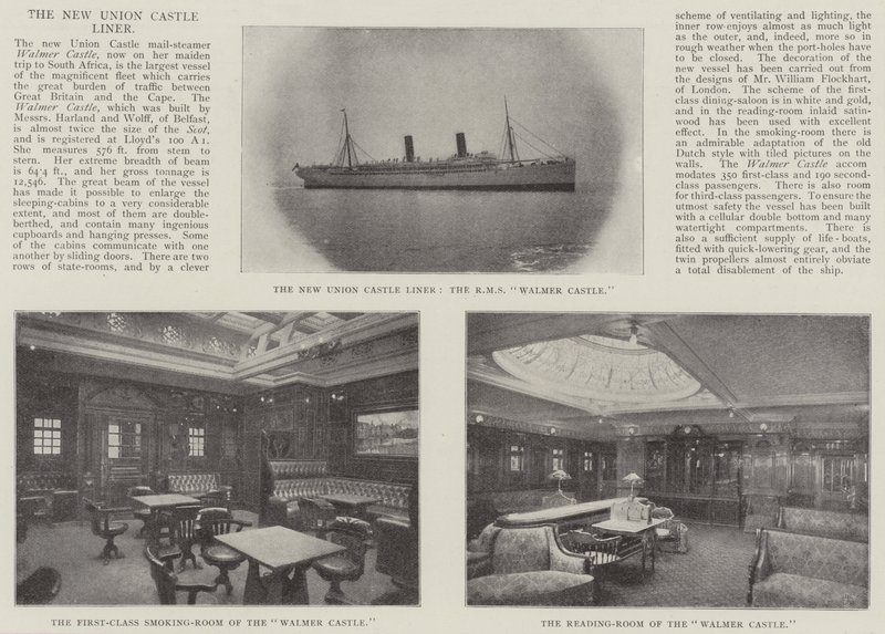 The New Union Castle Liner by English Photographer