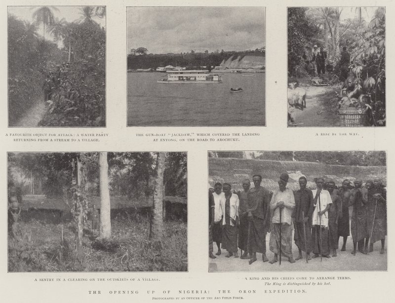 The Opening Up of Nigeria, the Oron Expedition by English Photographer