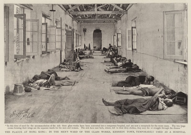 The Plague at Hong Kong, in the Men
