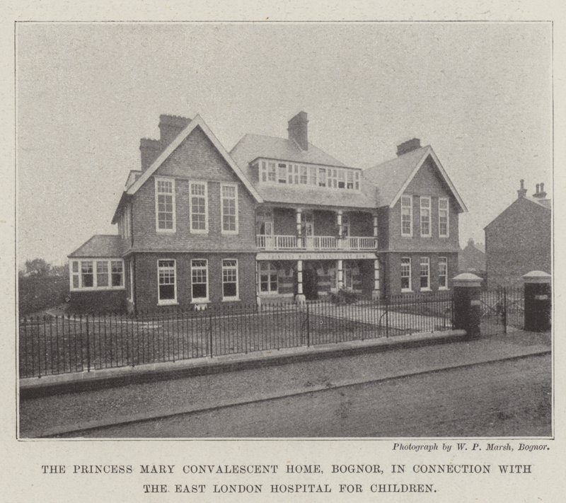 The Princess Mary Convalescent Home, Bognor, in Connection with the East London Hospital for Children by English Photographer