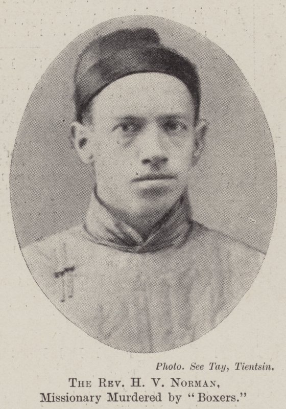 The Reverend H V Norman, Missionary Murdered by Boxers by English Photographer