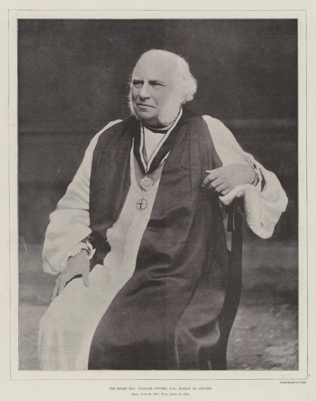 The Right Reverend William Stubbs, Bishop of Oxford by English Photographer