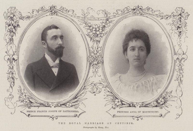The Royal Marriage at Cettinje by English Photographer