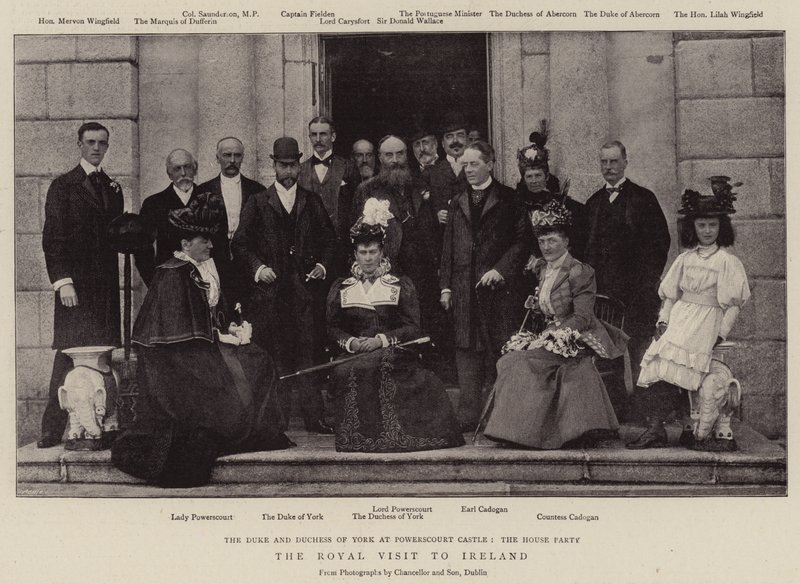 The Royal Visit to Ireland by English Photographer