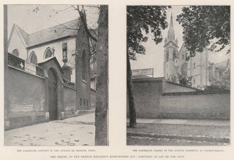 The Sequel to the French Religious Associations Act, Convents to Let or for Sale by English Photographer