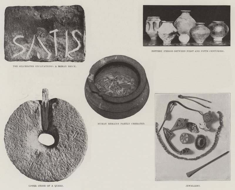 The Silchester Excavations by English Photographer