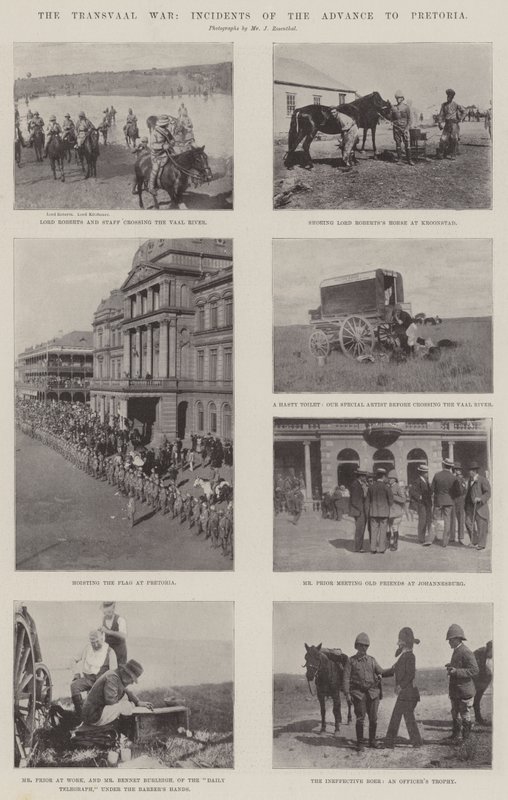 The Transvaal War, Incidents of the Advance to Pretoria by English Photographer