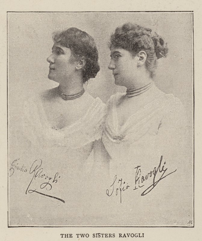 The Two Sisters Ravogli by English Photographer