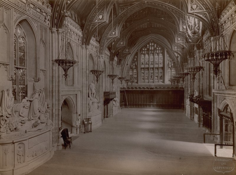 The banqueting hall at Guildhall, London by English Photographer