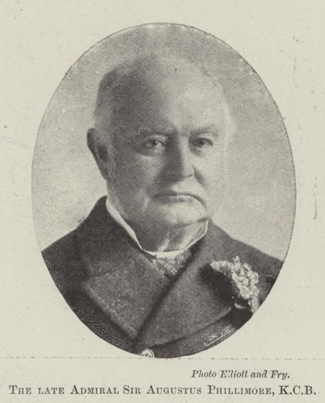 The Late Admiral Sir Augustus Phillimore, KCB by English Photographer