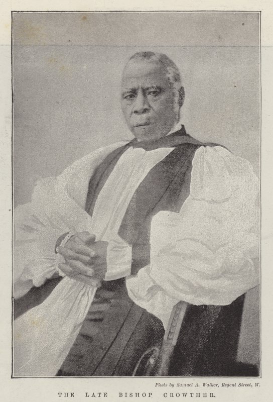 The Late Bishop Crowther by English Photographer