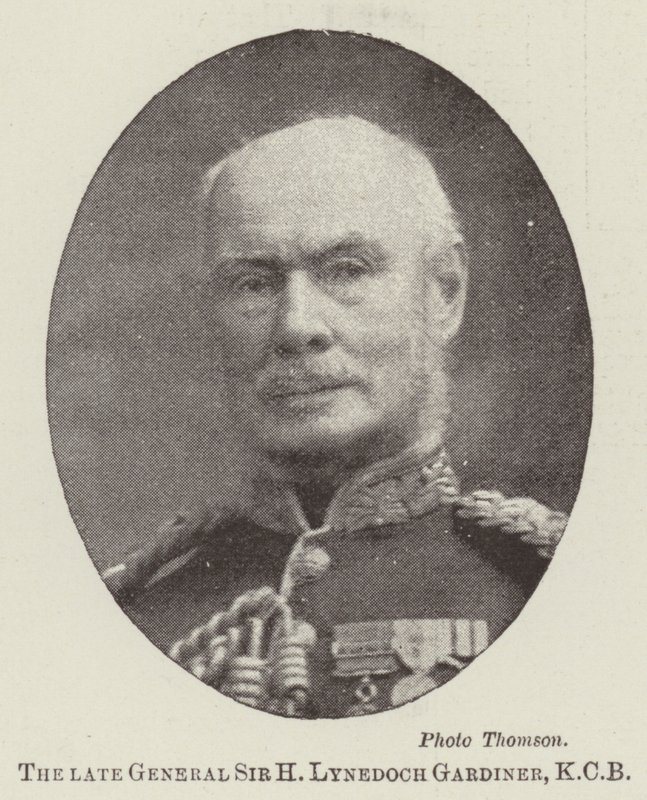 The Late General Sir H Lynedoch Gardiner, KCB by English Photographer
