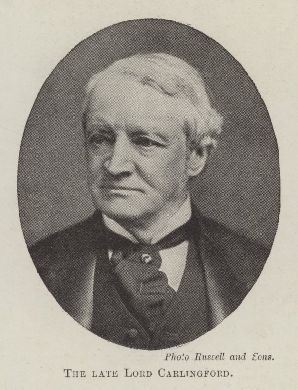 The Late Lord Carlingford by English Photographer
