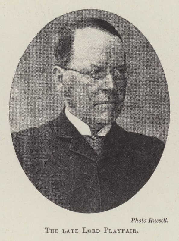 The Late Lord Playfair by English Photographer