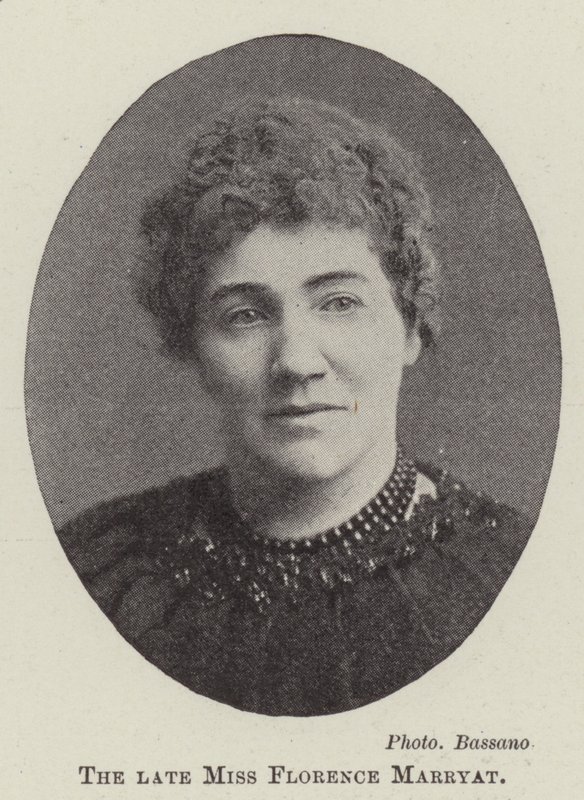 The Late Miss Florence Marryat by English Photographer