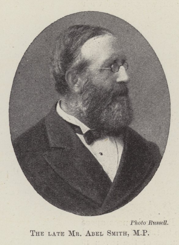 The Late Mr Abel Smith, MP by English Photographer
