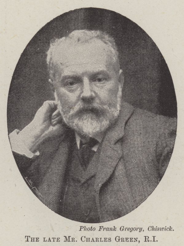 The Late Mr. Charles Green, RI by English Photographer