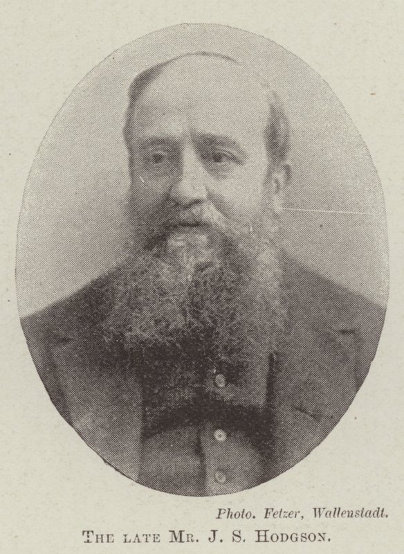 The Late Mr J S Hodgson by English Photographer
