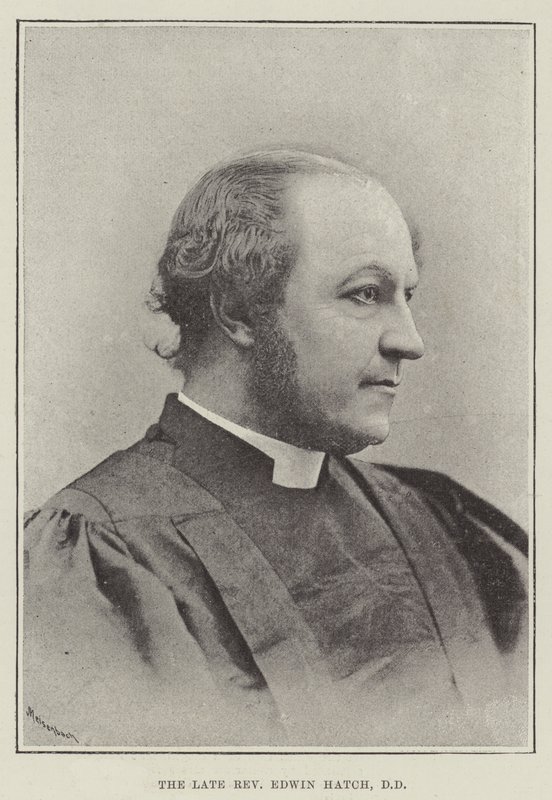 The Late Reverend Edwin Hatch, DD by English Photographer