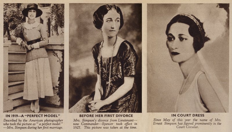 The Younger Mrs Simpson, Future Duchess of Windsor by English Photographer