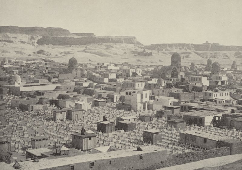 Tombs of the Caliphs, descendants of the Ancient Pharaohs by English Photographer