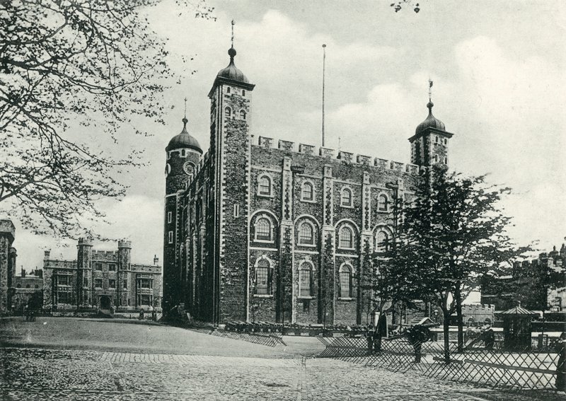 Tower of London, the White Tower by English Photographer