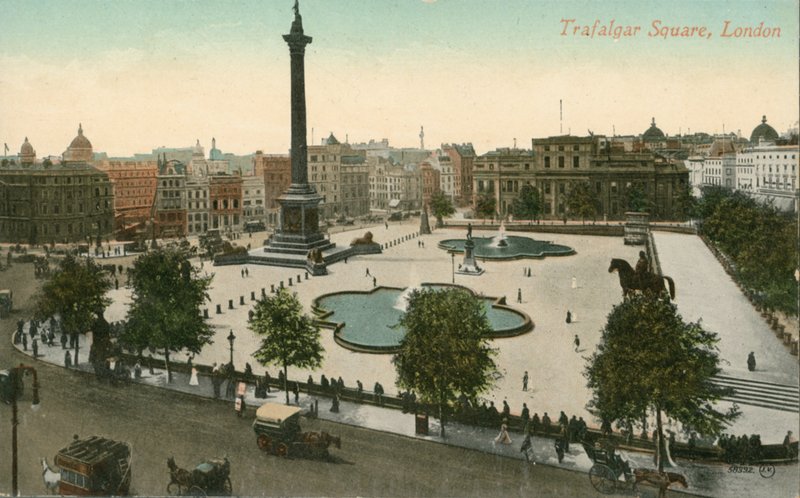 Trafalgar Square, London by English Photographer