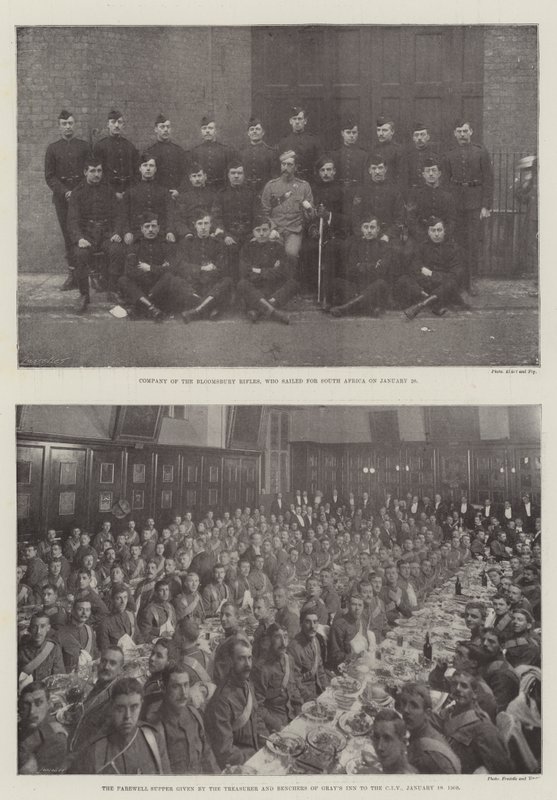 Troops for the Transvaal by English Photographer