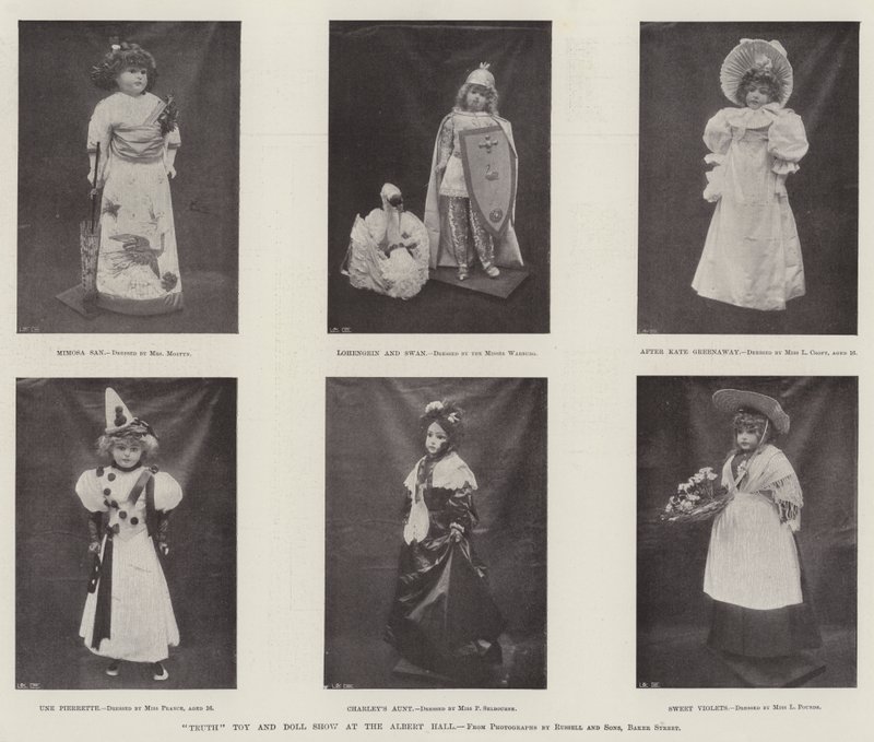 Truth Toy and Doll Show at the Albert Hall by English Photographer