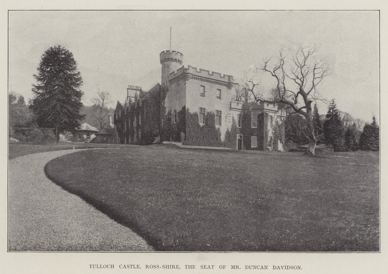 Tulloch Castle, Ross-Shire, the Seat of Mr Duncan Davidson by English Photographer