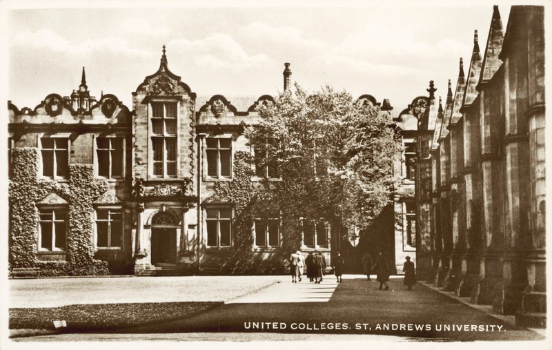United Colleges, St Andrews University, Scotland by English Photographer