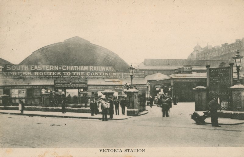 Victoria Station, London by English Photographer