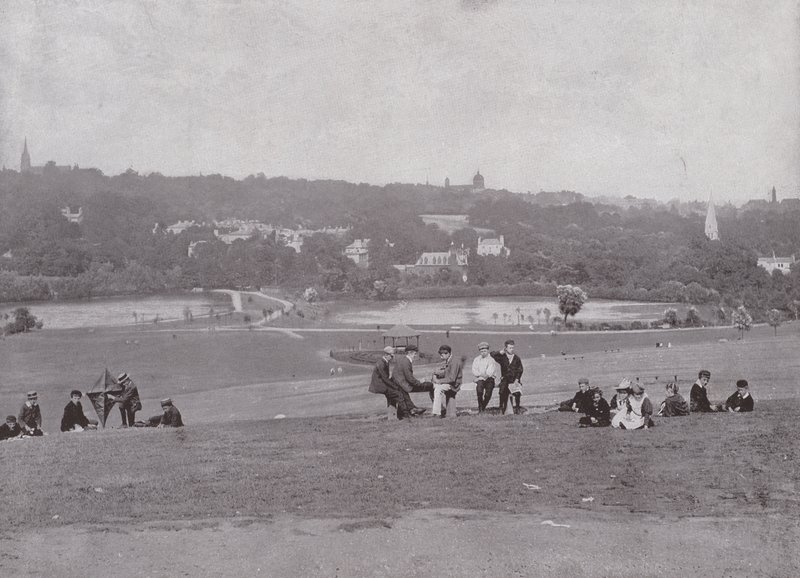 View from Parliament Hill, looking North-West by English Photographer