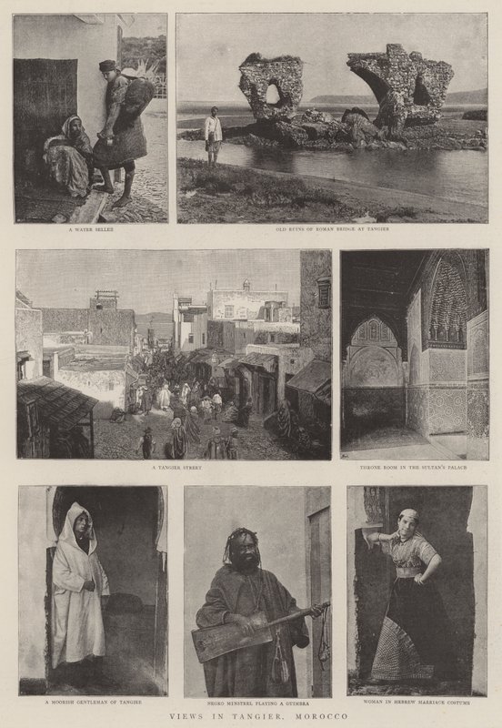 Views in Tangier, Morocco by English Photographer