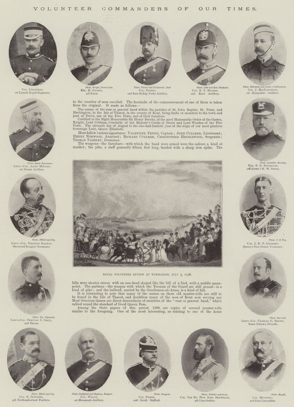 Volunteer Commanders of Our Times by English Photographer