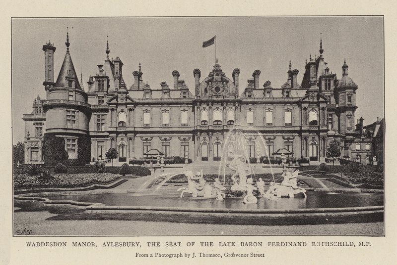 Waddesdon Manor, Aylesbury, the Seat of the Late Baron Ferdinand Rothschild, MP by English Photographer