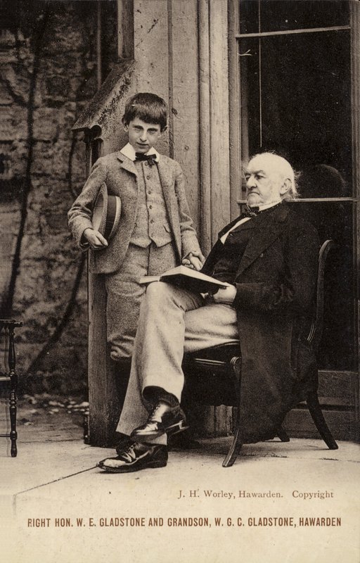 William Ewart Gladstone by English Photographer