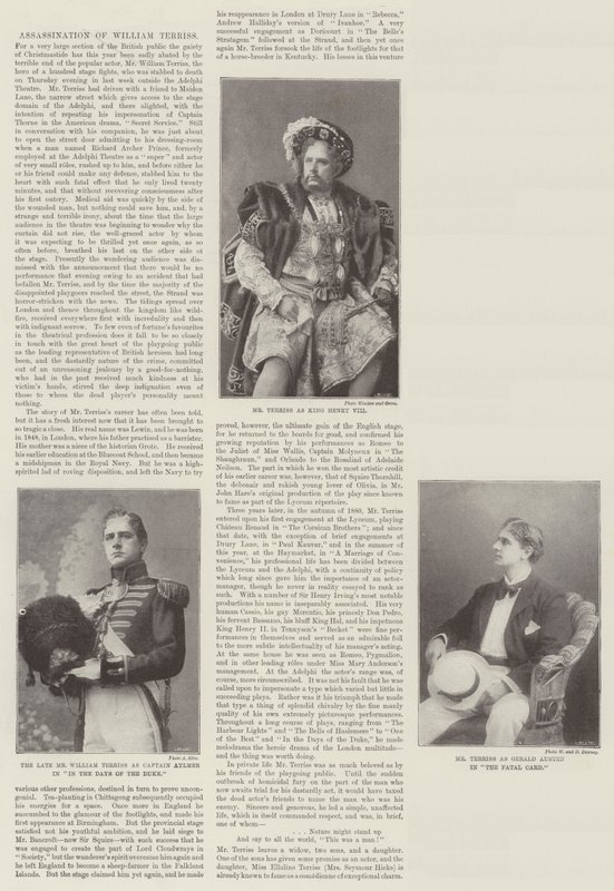 William Terriss by English Photographer