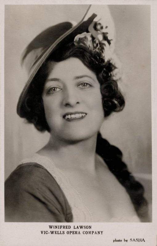 Winifred Lawson, Vic-Wells Opera Company by English Photographer