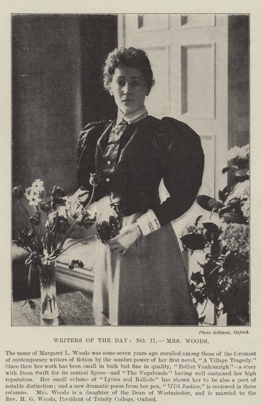 Writers of the Day, Mrs Woods by English Photographer
