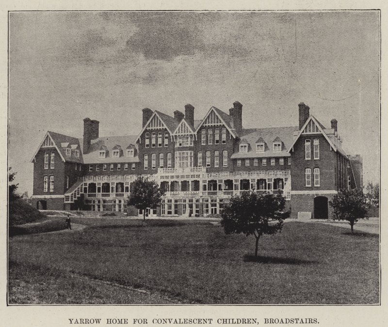 Yarrow Home for Convalescent Children, Broadstairs by English Photographer