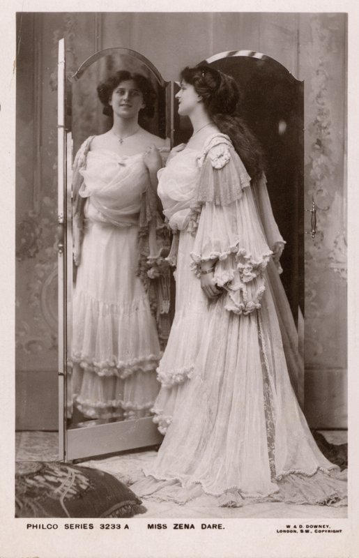 Zena Dare, English singer and actress by English Photographer