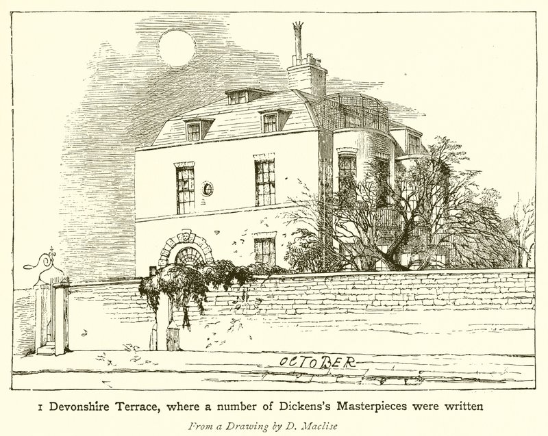 1 Devonshire Terrace, Where a Number of Dickens