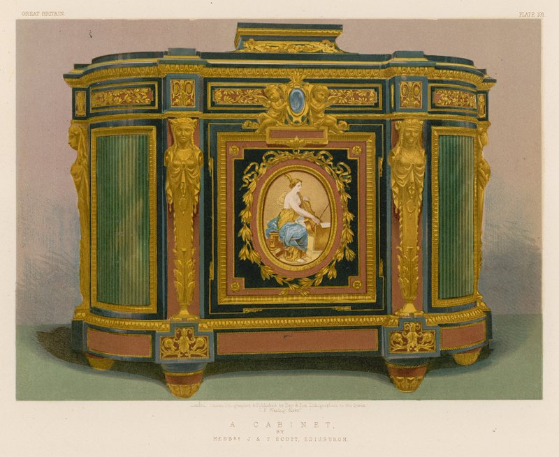 A Cabinet by English School