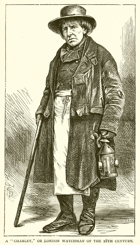 A Charley, or London Watchman of the 18th Century by English School