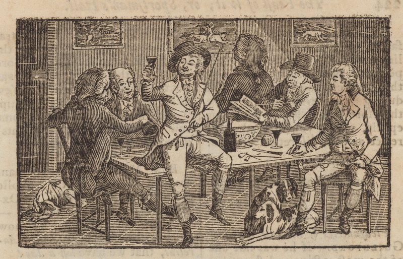 A Coffee House by English School
