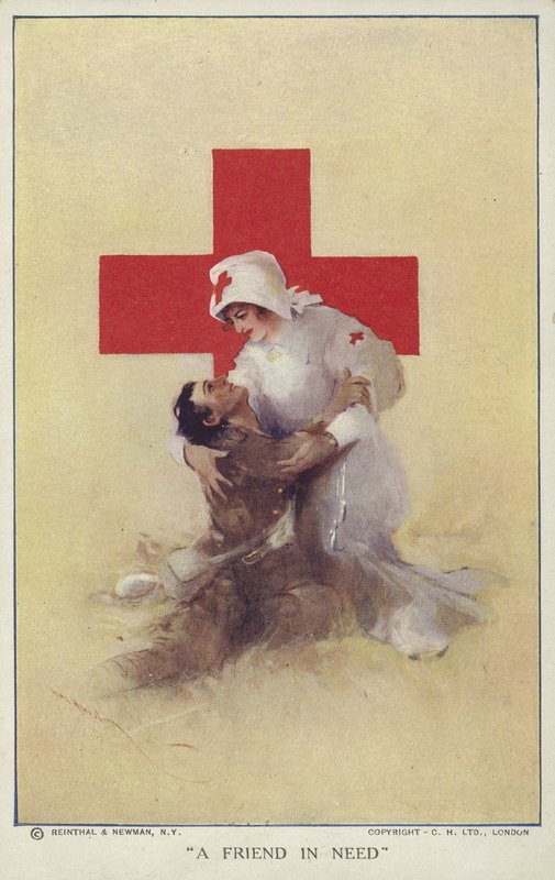 A Friend in Need, World War I by English School